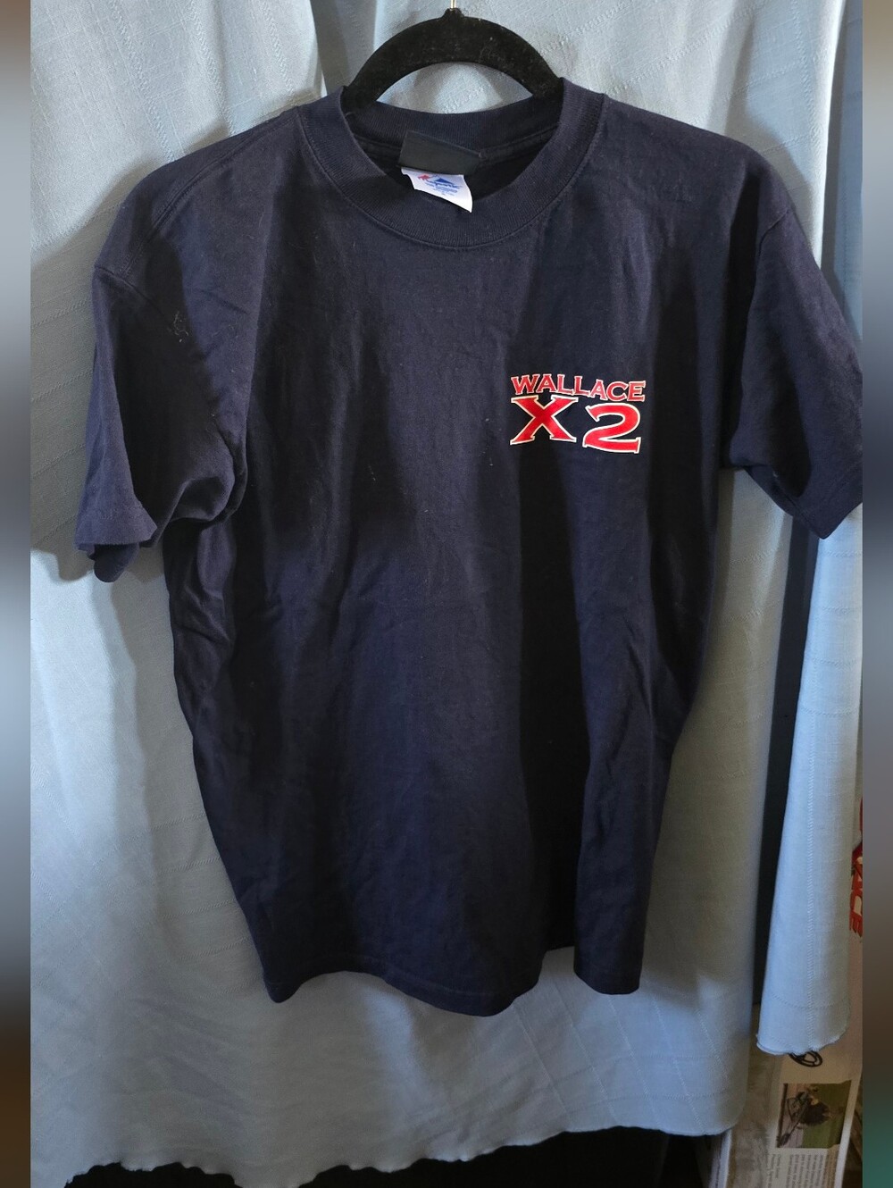 NBA Wallace X2 Navy Tee